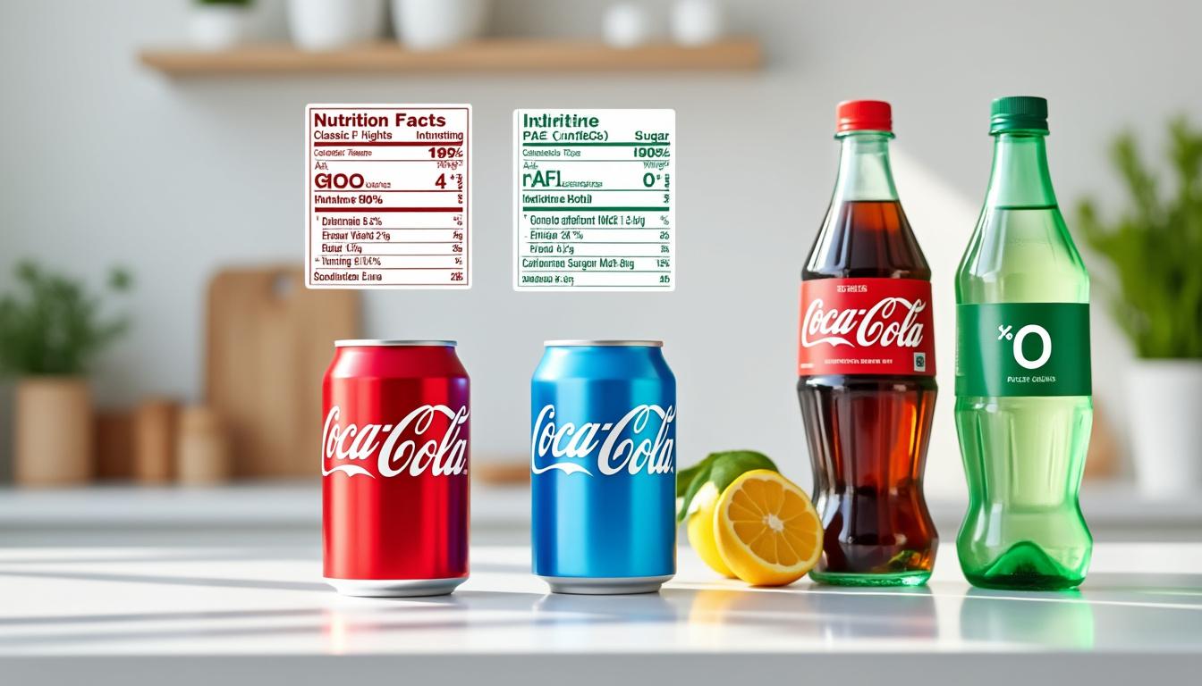 découvrez la comparaison des calories dans les différentes versions du coca-cola pour mieux choisir votre boisson préférée.