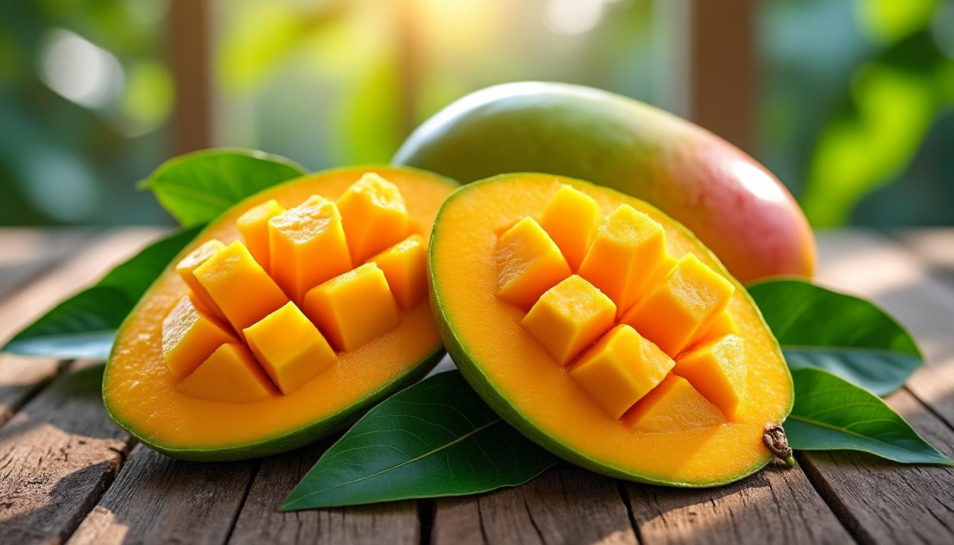 découvrez combien de calories contient une mangue et explorez ses bienfaits nutritionnels pour une alimentation saine et équilibrée.