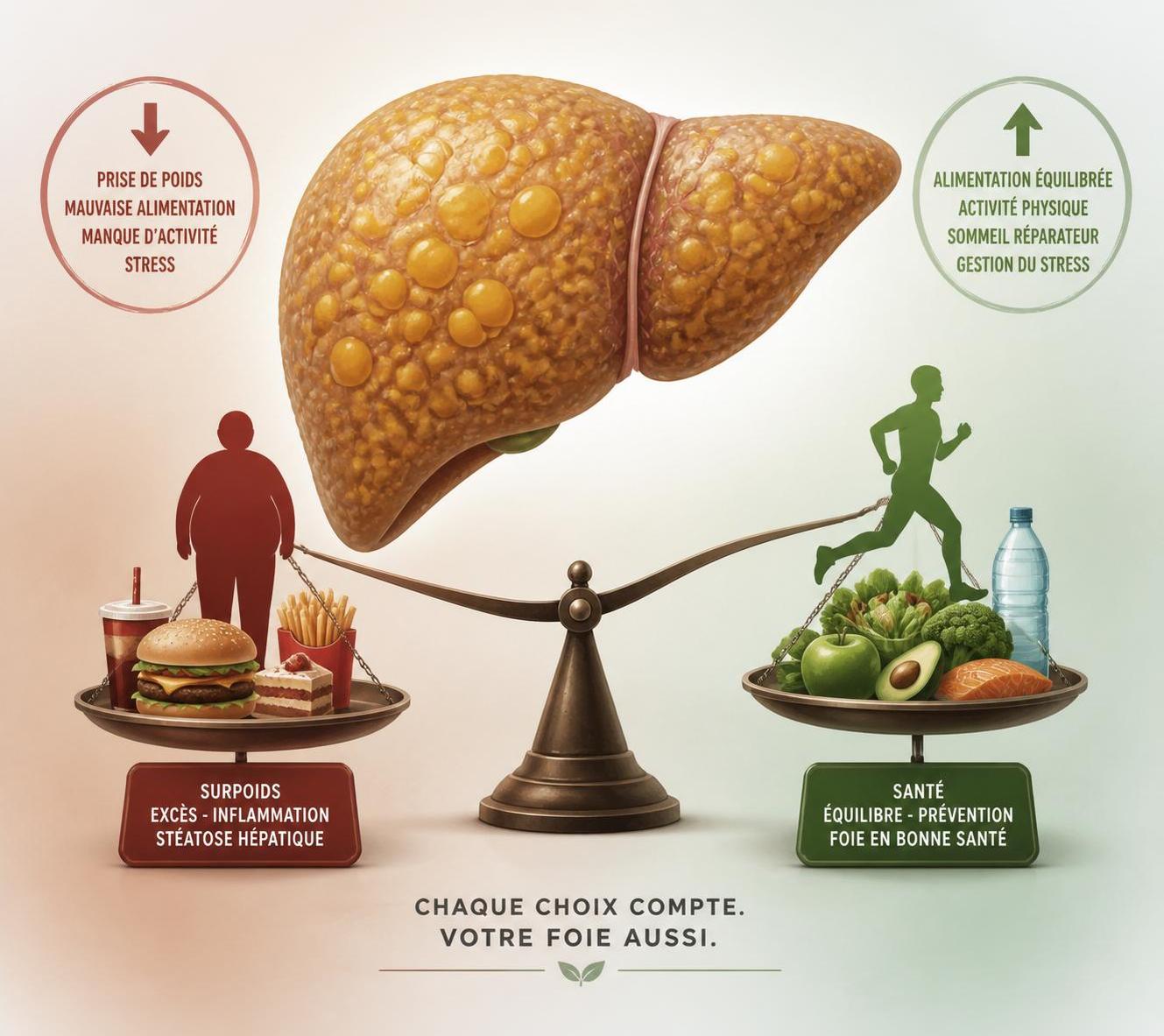 découvrez les risques pour la santé du foie liés à un taux élevé d'alat et au surpoids, et apprenez comment prévenir les complications hépatiques.