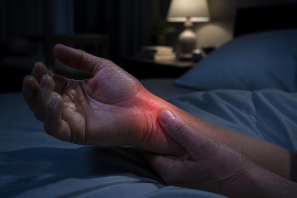 découvrez pourquoi la douleur liée au canal carpien s'intensifie souvent la nuit chez de nombreux patients et comment mieux la soulager.