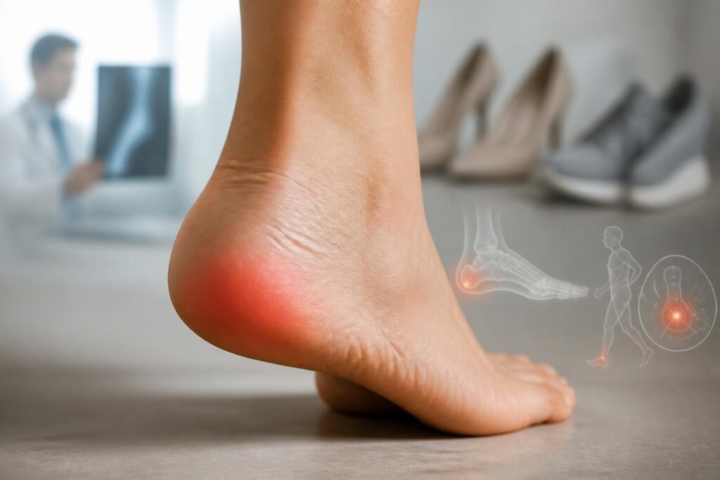 découvrez les causes possibles de la douleur au talon et apprenez comment identifier et soulager cette gêne persistante pour améliorer votre confort au quotidien.