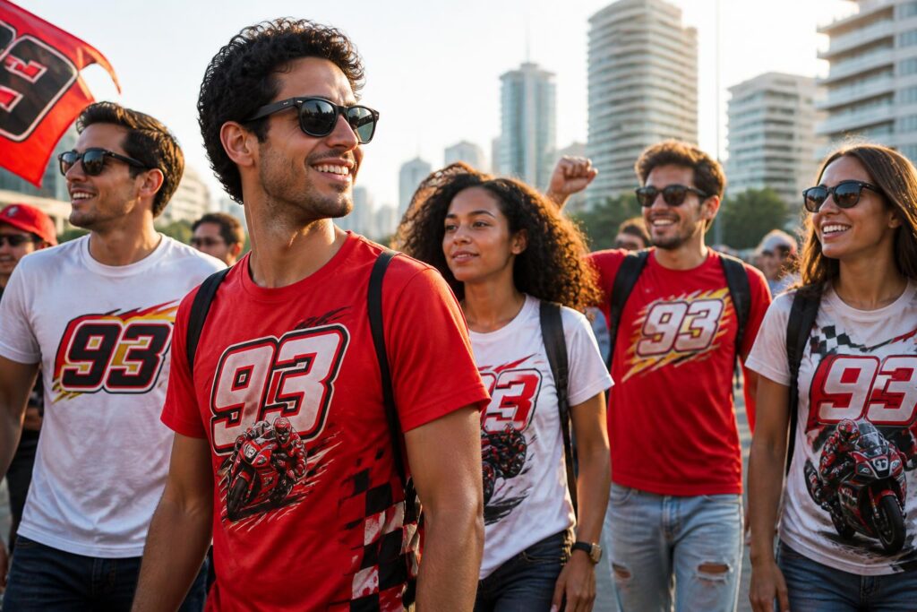 découvrez comment choisir la chemise parfaite pour afficher votre soutien à marc marquez, le champion de moto, avec style et élégance.