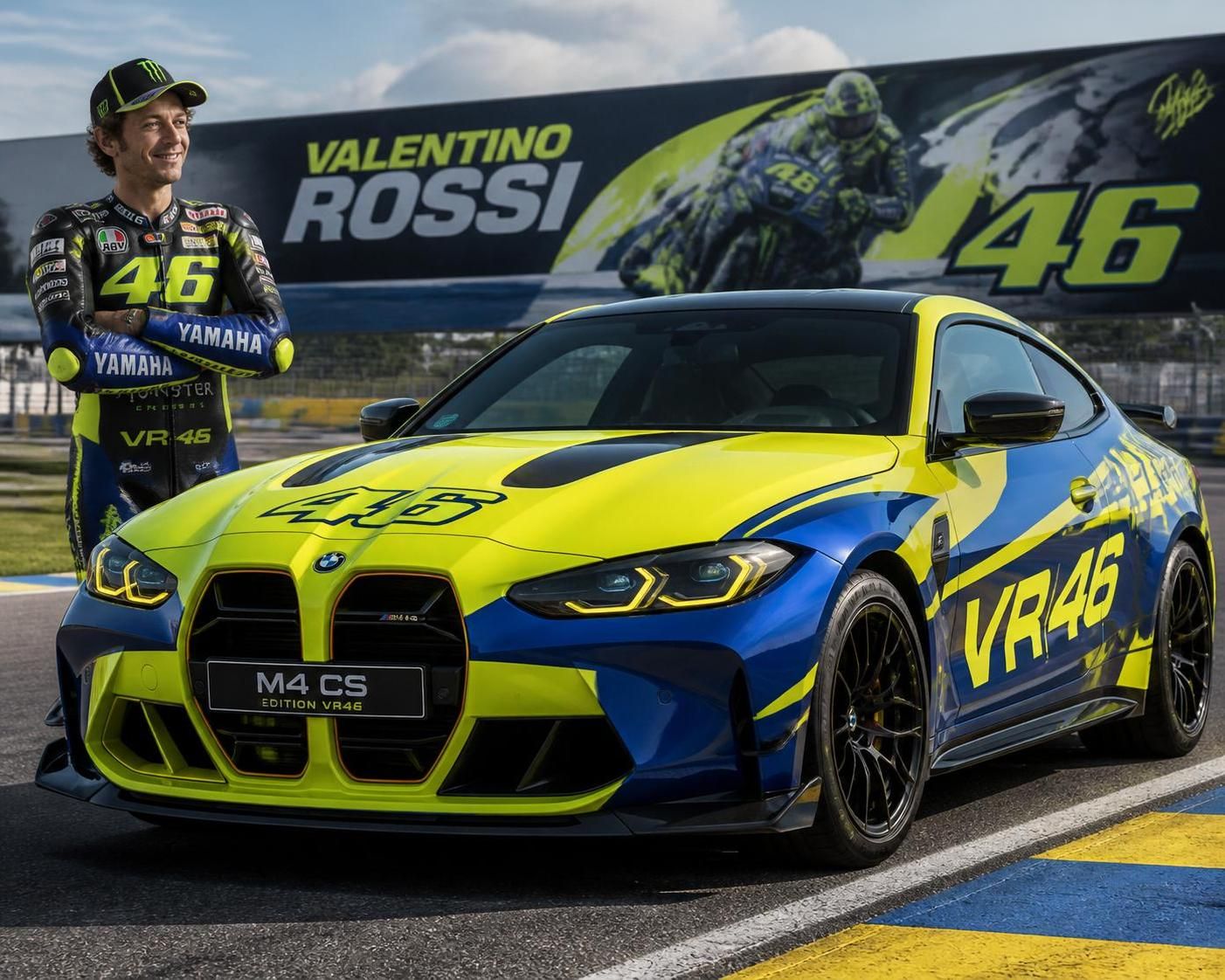 découvrez comment la légende du motogp, valentino rossi, inspire la bmw 46, une voiture sportive française alliant performance et design exceptionnel.