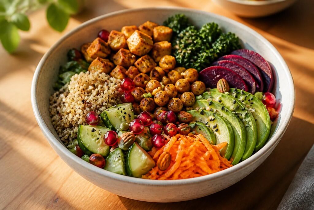 découvrez comment composer un buddha bowl équilibré en choisissant les meilleurs ingrédients pour un repas sain, nutritif et complet.