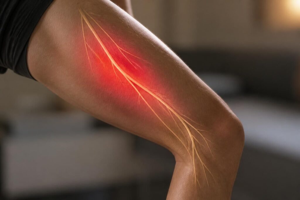 découvrez les causes de la cruralgie et pourquoi la douleur dans la cuisse peut devenir insupportable. symptômes, facteurs aggravants et conseils pour mieux gérer cette douleur.