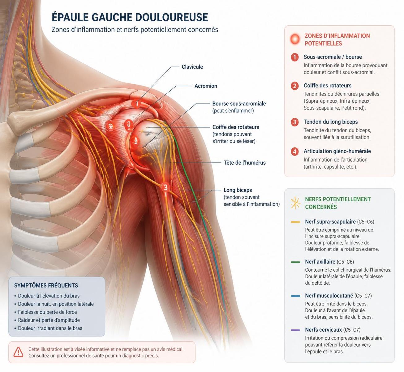 découvrez les causes méconnues de la douleur à l'épaule gauche et apprenez comment identifier et soulager cette gêne fréquente pour améliorer votre confort au quotidien.