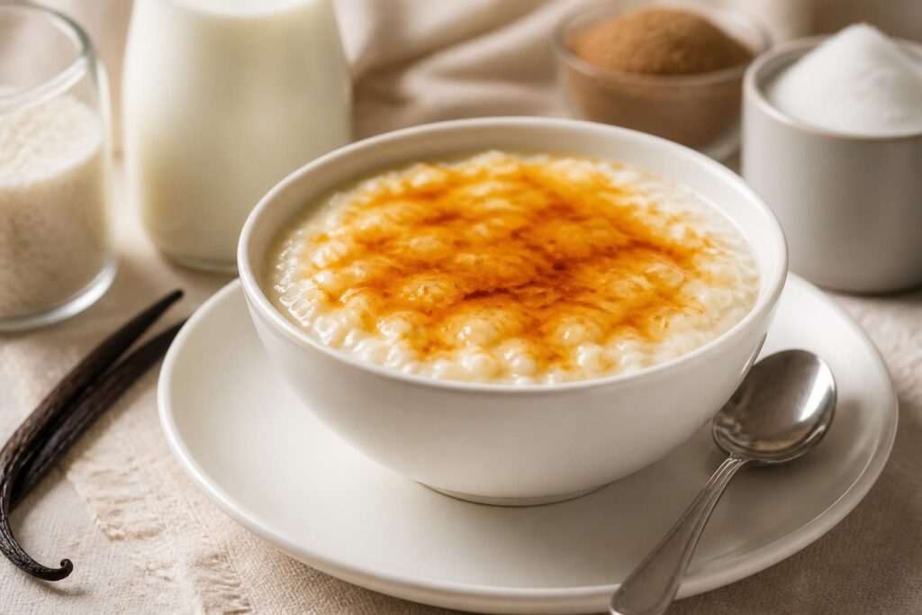 découvrez la recette facile et rapide du riz au lait de cyril lignac, un dessert crémeux et gourmand parfait pour toutes les occasions.