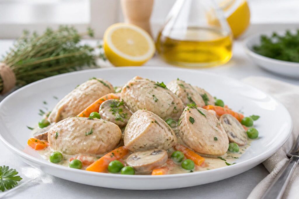 découvrez notre recette légère de blanquette de dinde, un plat savoureux qui allie santé et plaisir pour des repas équilibrés et gourmands.