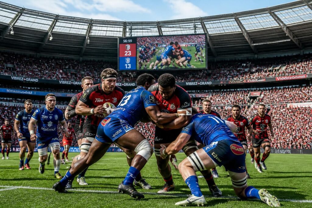 découvrez les matchs de rugby incontournables à suivre ce week-end à la télévision sur les principales chaînes sportives. ne manquez rien de l'action en direct !