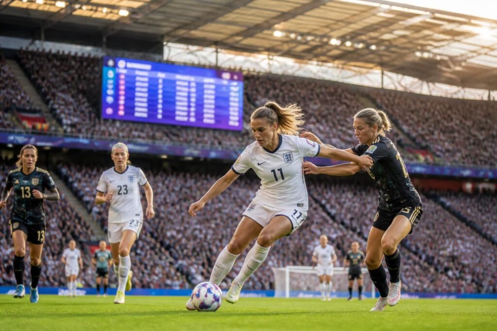 suivez le classement officiel de l'euro féminin 2025, découvrez les performances des équipes et les résultats des matchs du football féminin en direct.
