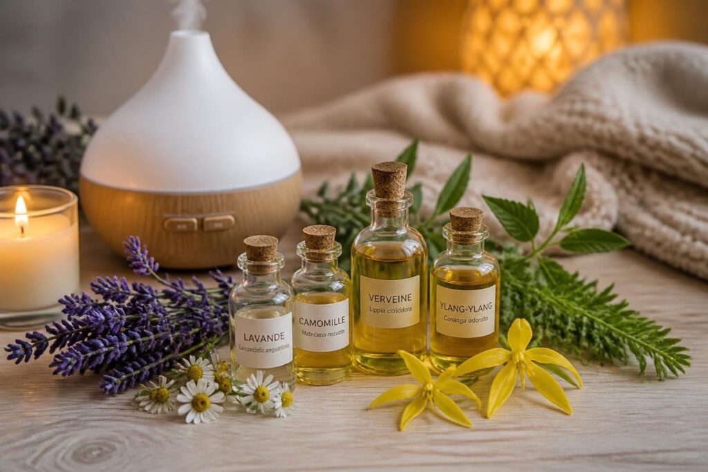 découvrez quelles huiles essentielles choisir pour favoriser la détente, améliorer la qualité du sommeil et vous relaxer naturellement.