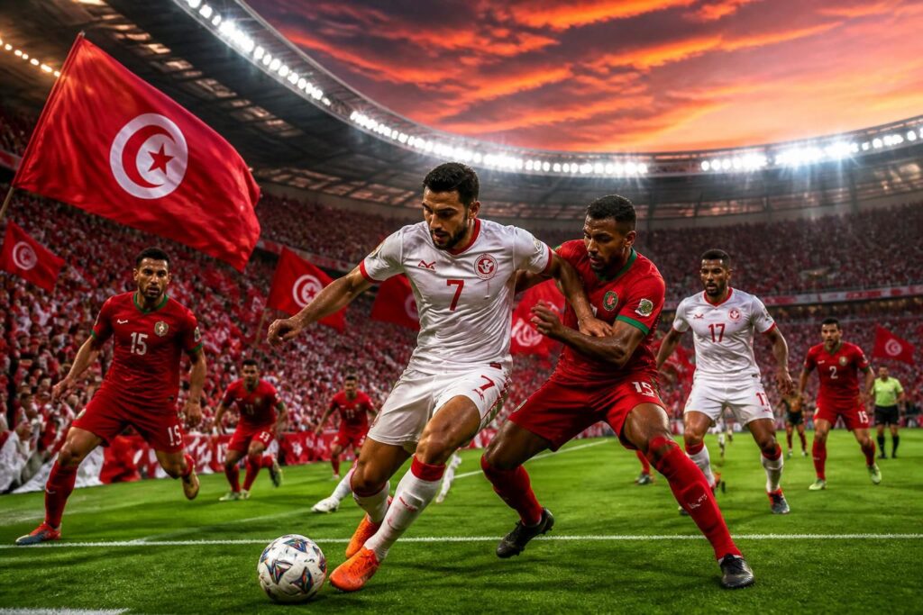 suivez le match de la tunisie en direct avec notre calendrier complet et découvrez les enjeux majeurs de la coupe du monde 2026 pour l'équipe tunisienne.