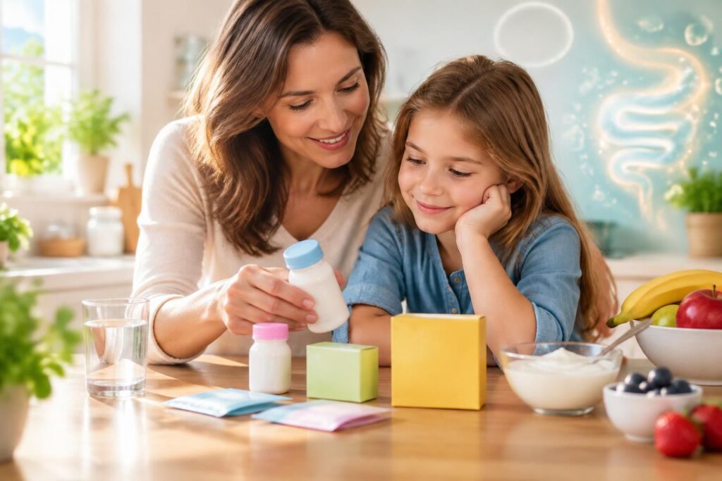 découvrez à partir de quel âge donner des probiotiques à un enfant, leurs bienfaits pour la santé et les critères pour choisir une marque adaptée.