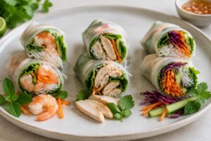 découvrez les calories d’un rouleau de printemps selon sa garniture : crevettes, poulet ou légumes. comparez les options et choisissez celle qui vous convient.
