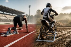 découvrez la définition et l'utilisation des starting-blocks en athlétisme et en motocross pour améliorer vos performances au départ.