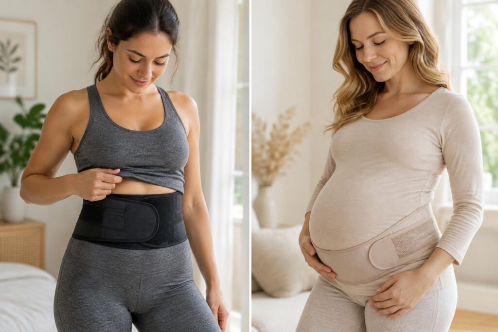 découvrez les ceintures abdominales pour femme : comparez les options de soutien pour un ventre plat ou pendant la grossesse.
