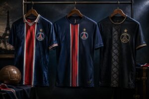 découvrez l’étoile du psg sur le maillot, son histoire et ses déclinaisons iconiques qui célèbrent les grands moments du club.