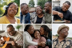 découvrez les différentes représentations des personnes noires porteuses de trisomie 21 et explorez des photos présentées avec respect et sensibilité.